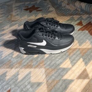 Nike Air Max Black and White Sneakers